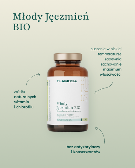 MŁODY JĘCZMIEŃ BIO 100% SPROSZKOWANY SOK PREMIUM EKOLOGICZNY 150g